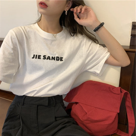 JIE カジュアルTシャツ 薄手で着心地抜群 S1603