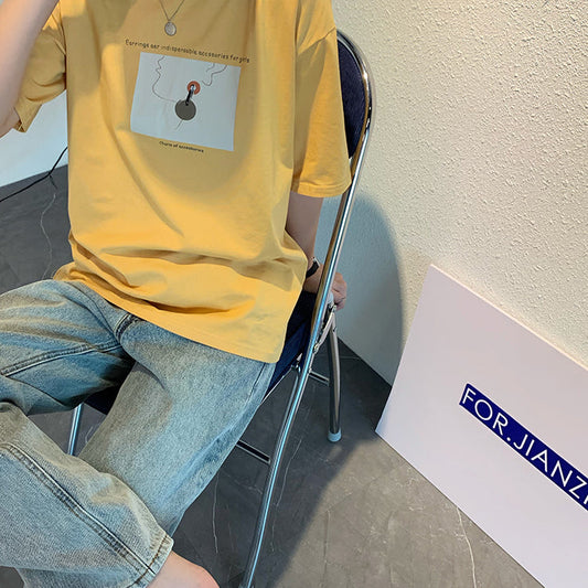 アートTシャツ♡ワンサイズで着回し自由なデザイン S1601