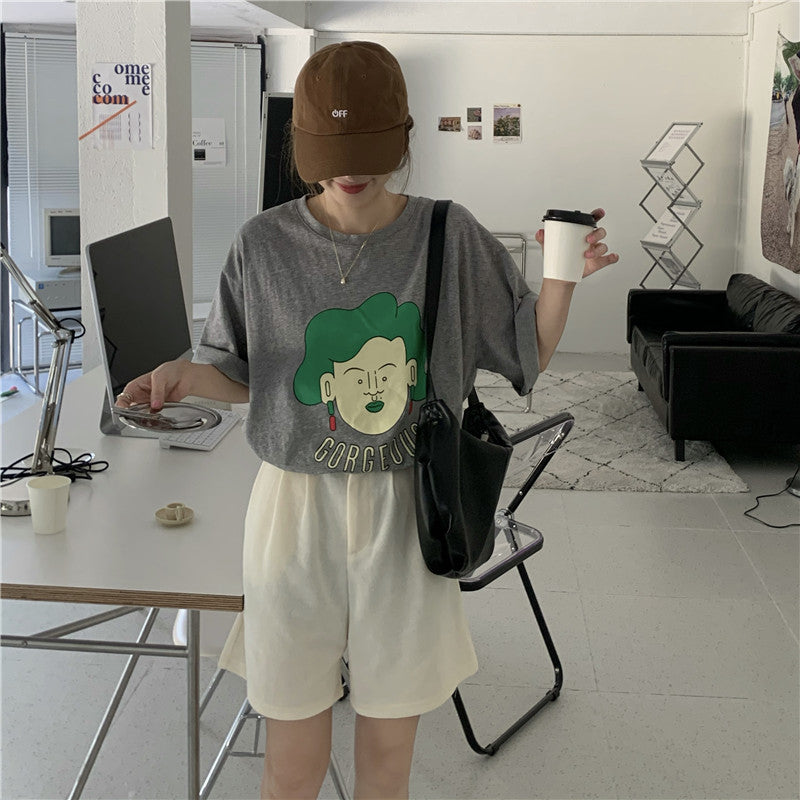 ニッチキャラTシャツ♡大人可愛いデザイン S1621