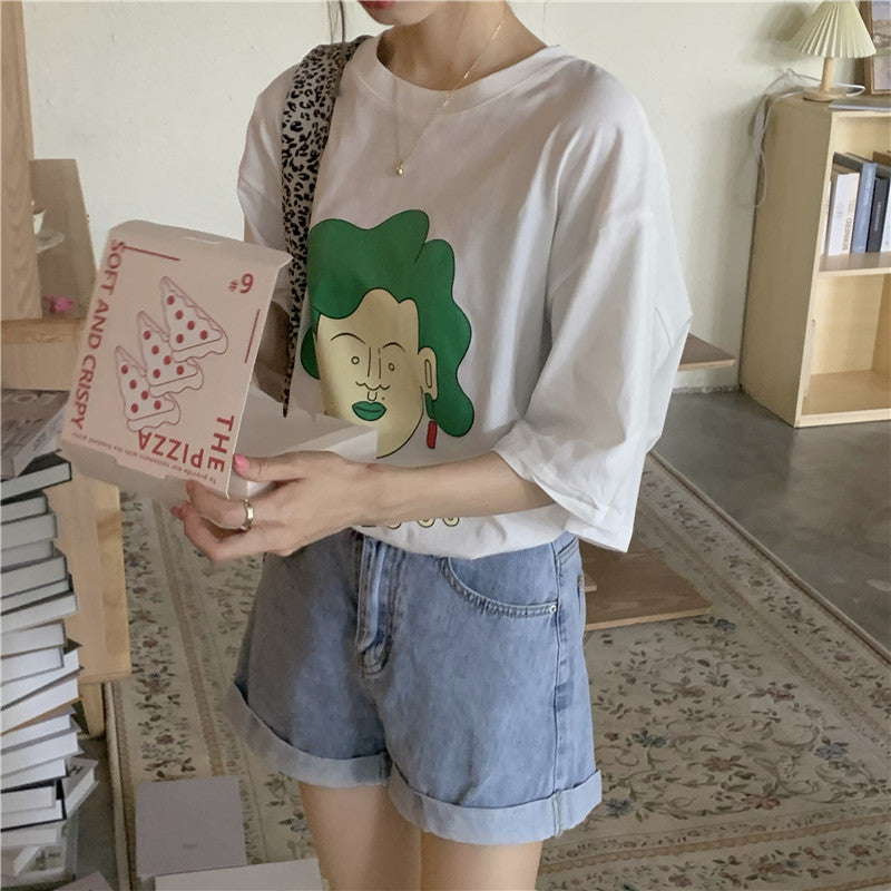 ニッチキャラTシャツ♡大人可愛いデザイン S1621