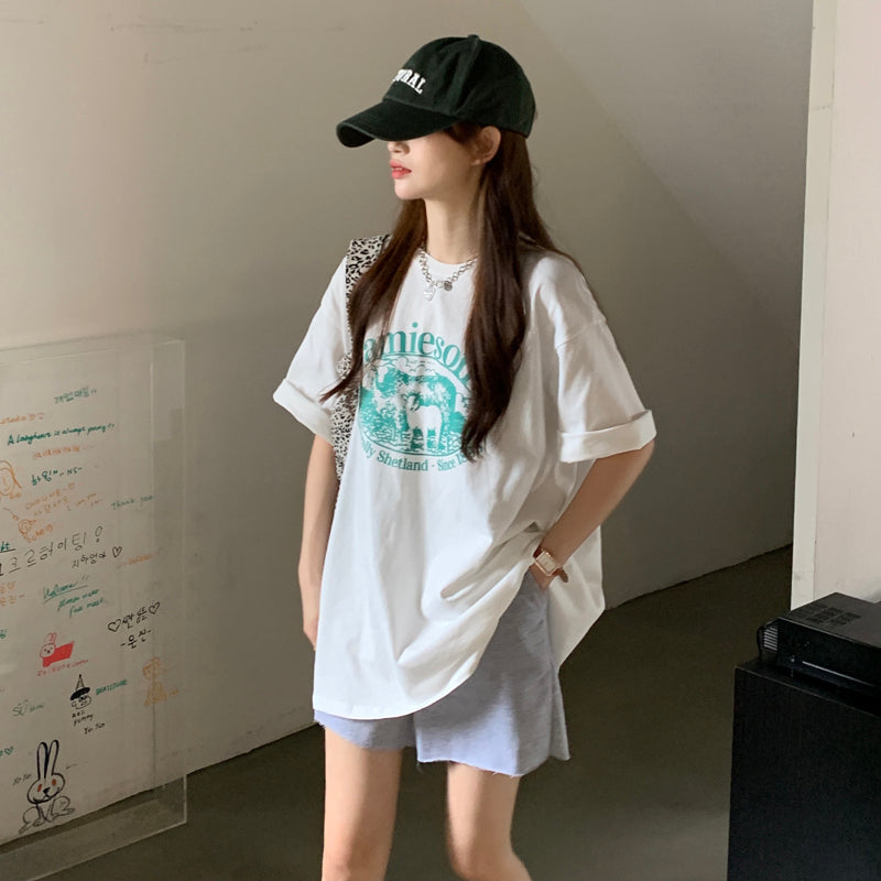 レトロオーバーサイズTシャツ♡ S1455