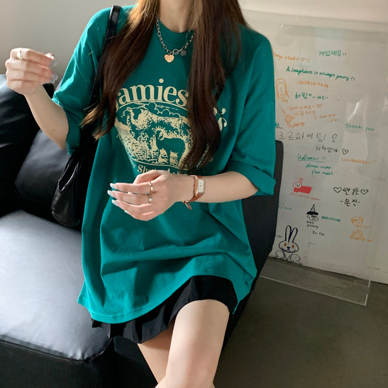 レトロオーバーサイズTシャツ♡ S1455