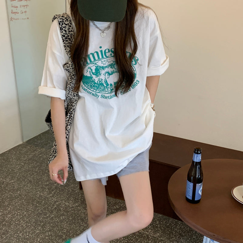 レトロオーバーサイズTシャツ♡ S1455