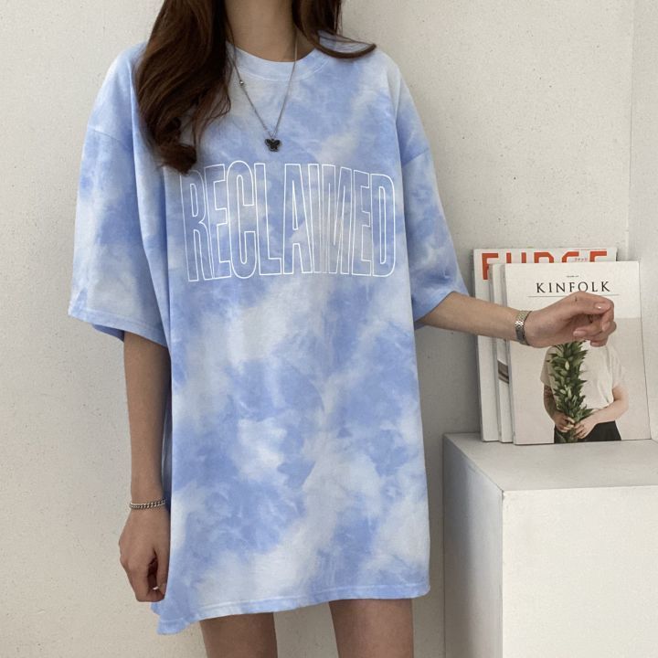 タイダイ柄レターテイ カワイイTシャツ S1542