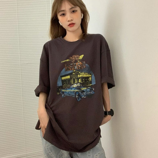 アートなオーバーサイズTシャツ♡ S1684