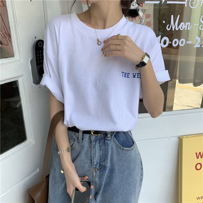 カリフォルニア バックレター Tシャツ 夏の定番アイテム S1682