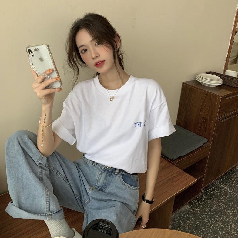 カリフォルニア バックレター Tシャツ 夏の定番アイテム S1682