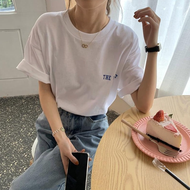 カリフォルニア バックレター Tシャツ 夏の定番アイテム S1682