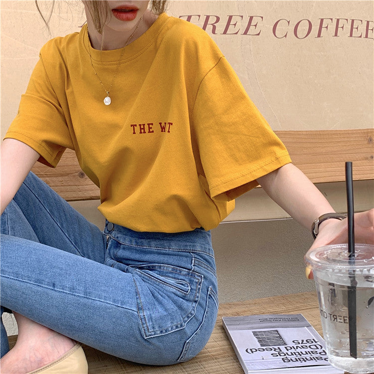 カリフォルニア バックレター Tシャツ 夏の定番アイテム S1682