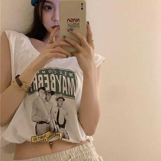 2枚重ねノースリカットソー レイヤードスタイル S1681