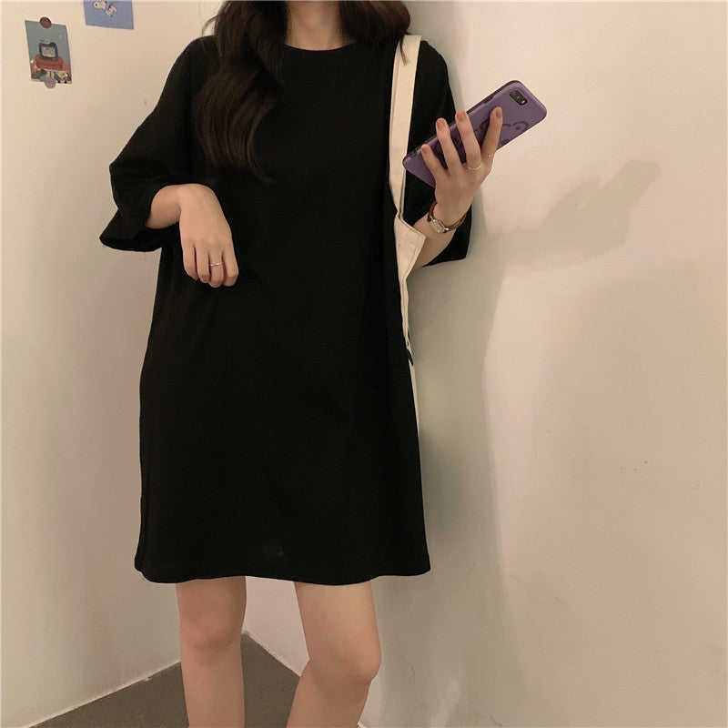 【11色】オーバーシンプルロングトップス♡大人可愛い着こなし S1683