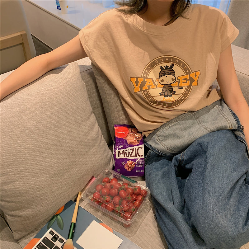 キャラクターTシャツ♡大人可愛いデザインで毎日コーデ S1588