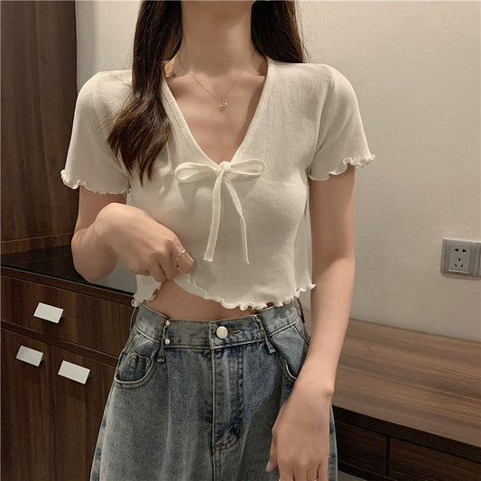 リボンが可愛い♡メロウトップス S1443