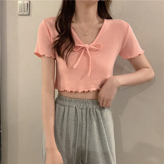 リボンが可愛い♡メロウトップス S1443