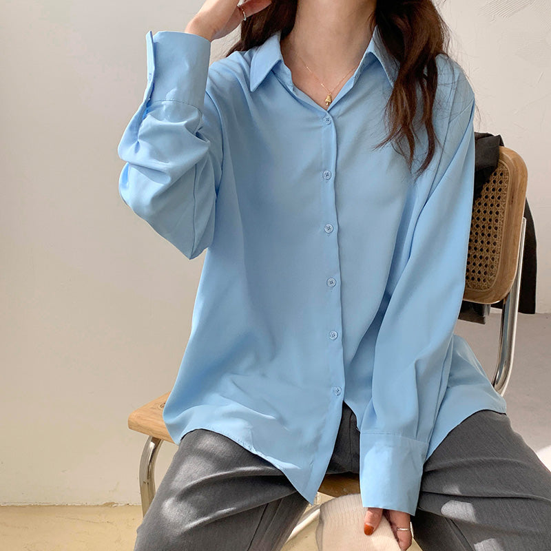 カラフルルーズシャツ♡ゆったり着こなし S2780
