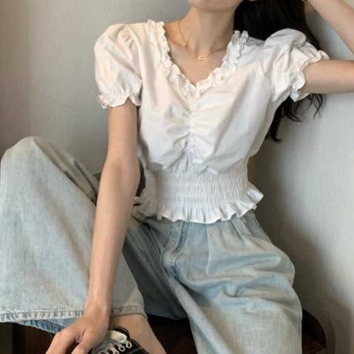 フリルが可愛いバストトップス♡ S1496
