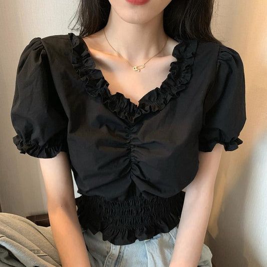 フリルが可愛いバストトップス♡ S1496