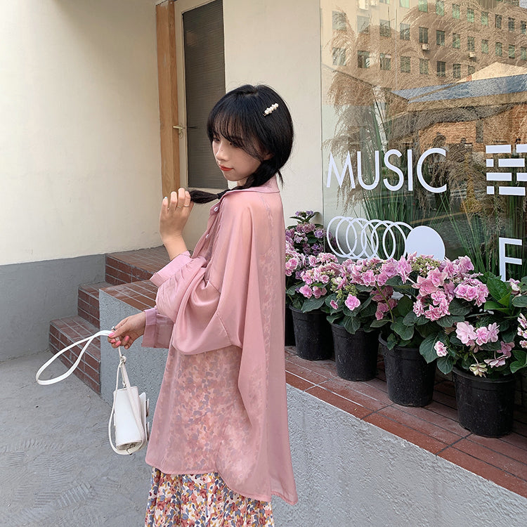カラバリシアーシャツ♡大人可愛いデザイン S1586