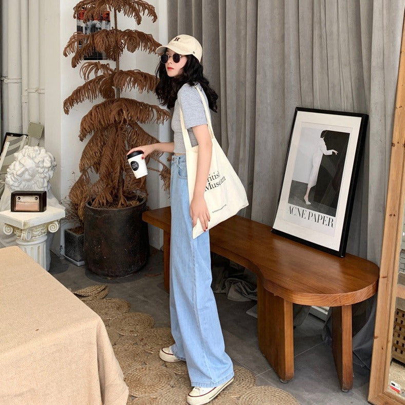 ハイウエストサマーデニムパンツ S2786