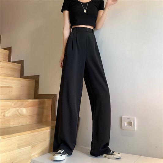 ハイウエストストレートパンツ♡大人可愛いデザイン S1760