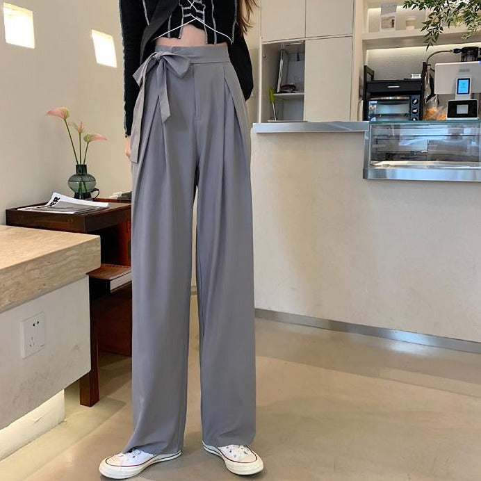 ハイウエストワイドパンツ ゆったりシルエット S2669