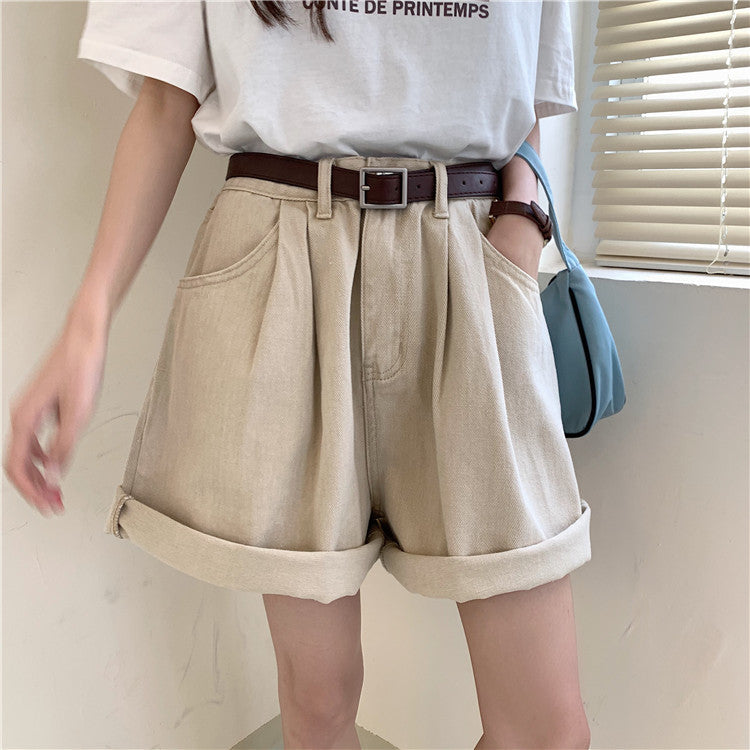 2wayハイウエストAラインショートパンツ S1820