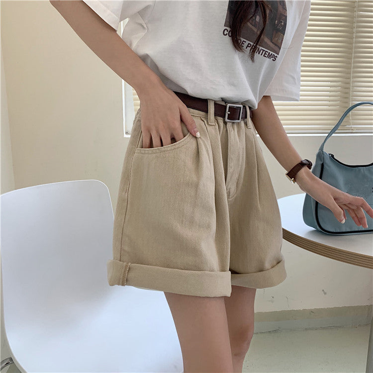 2wayハイウエストAラインショートパンツ S1820