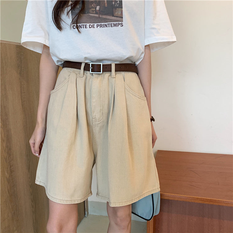 2wayハイウエストAラインショートパンツ S1820