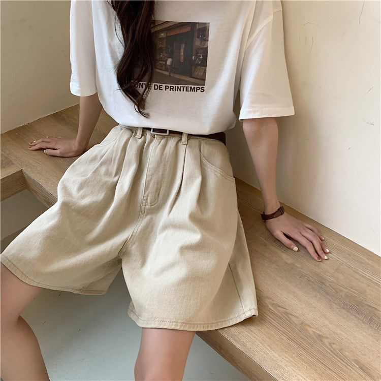 2wayハイウエストAラインショートパンツ S1820