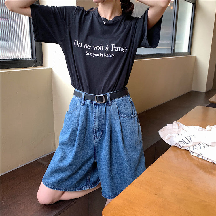 2wayハイウエストAラインショートパンツ S1820