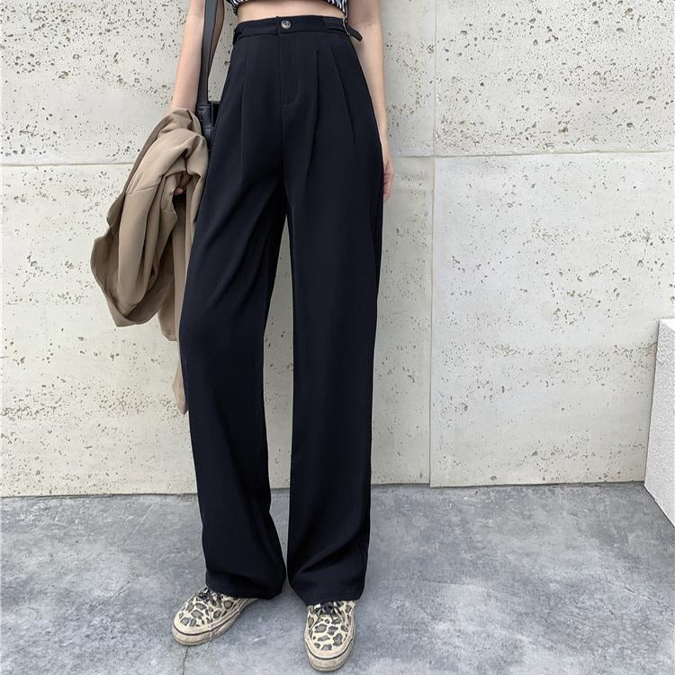 美脚タックスラックス♡ハイウエストルーズパンツ S2639