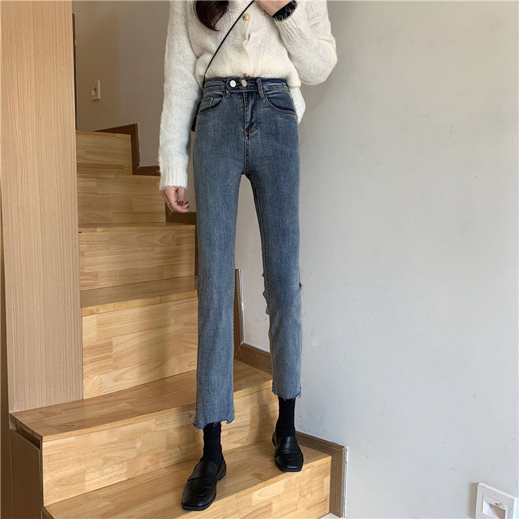 ハイテンションストレッチデニムパンツ S2585