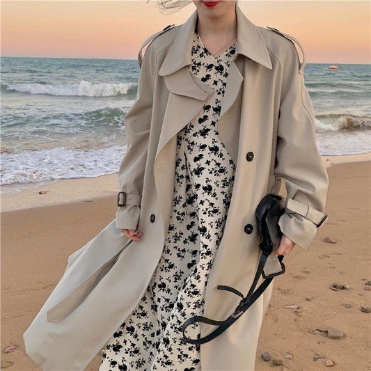 大人可愛いオーバートレンチコート♡ S1767