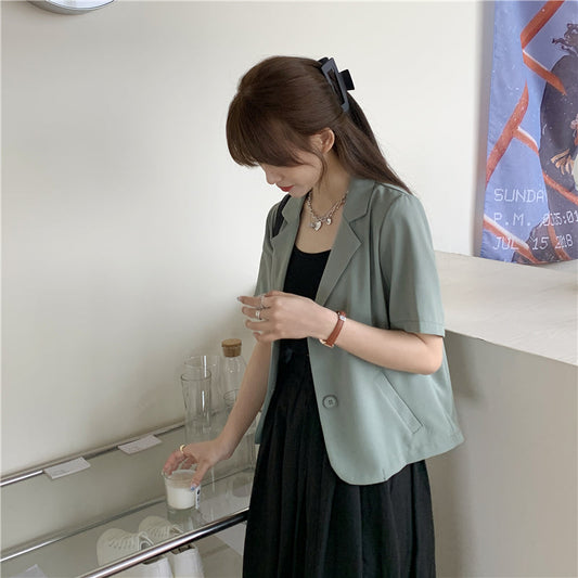 半袖ショートジャケット♡大人可愛いデザイン S1454