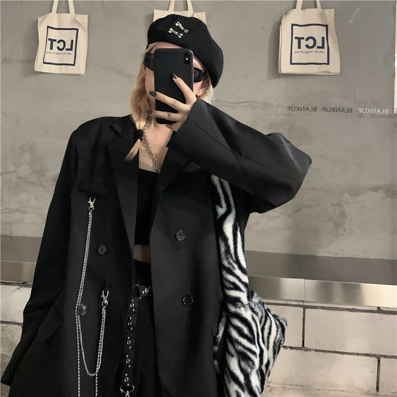 ユニセックス オーバーサイズジャケット♡ S2659