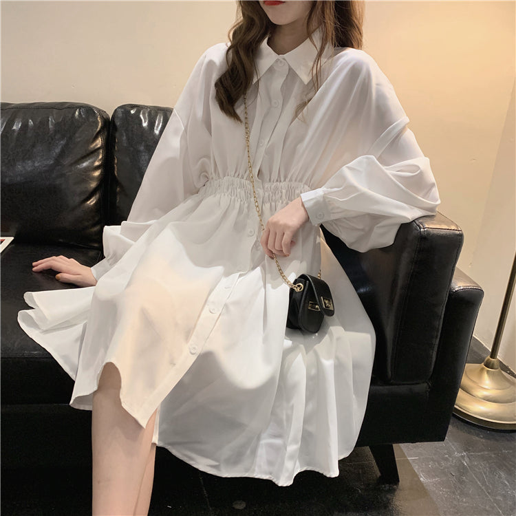 シンプルモノトーンワンピース♡ S1804