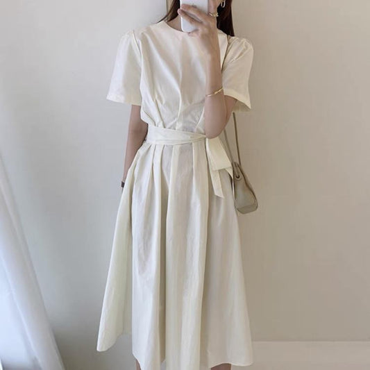 ウエストマークが可愛いワンピース♡ S1600