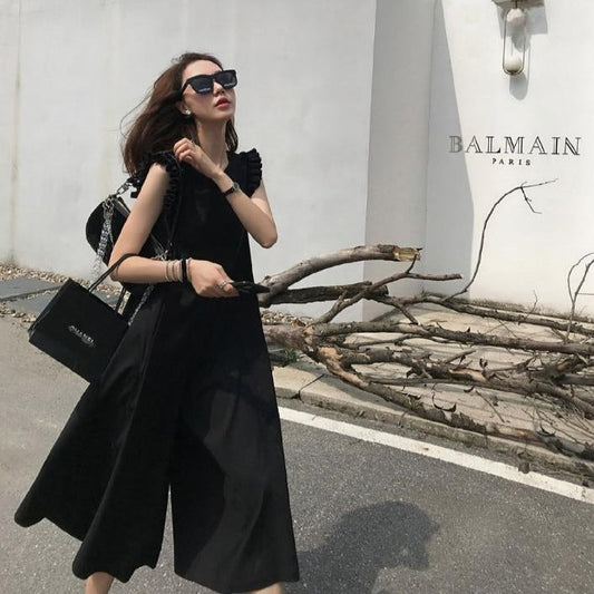 肩出しオールインワン♡大人可愛いワンピース S1589