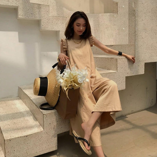 肩出しオールインワン♡大人可愛いワンピース S1589