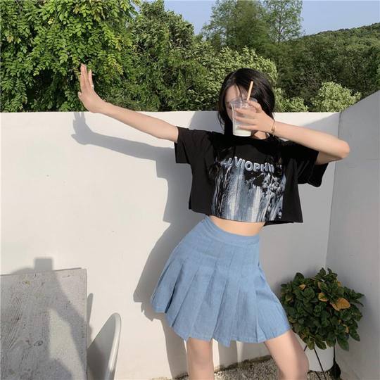 デニムジャケットセットアップでラクおしゃれ♡ S1548