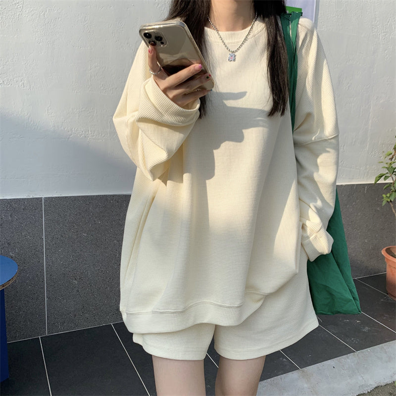 カラフルカジュアルスウェットセットアップ S2147