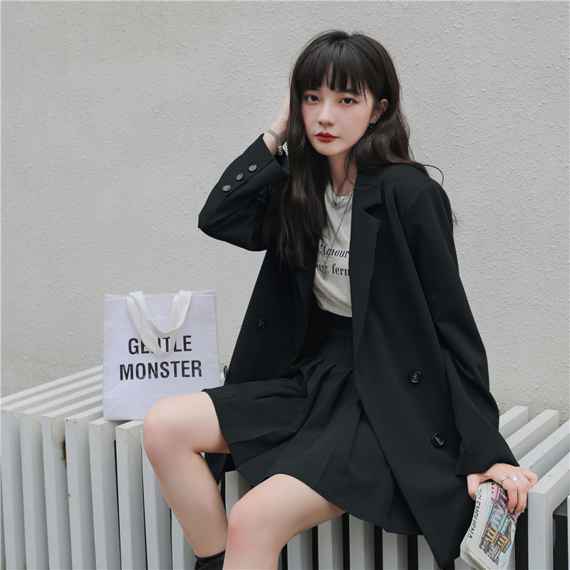 プリーツスカート&ジャケットのこなれセットアップ♡ S2569