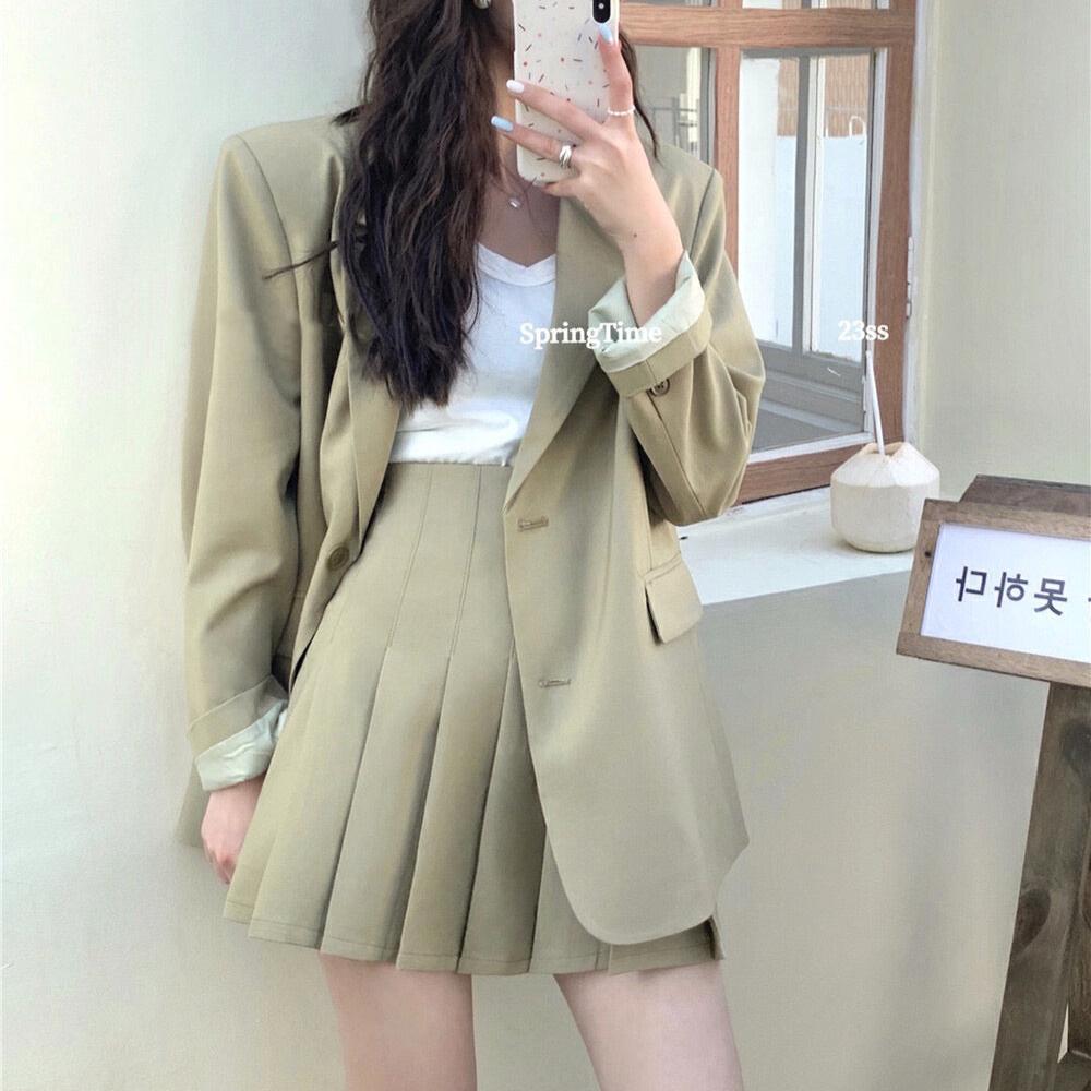 大人可愛いチェックセットアップ♡ S2568