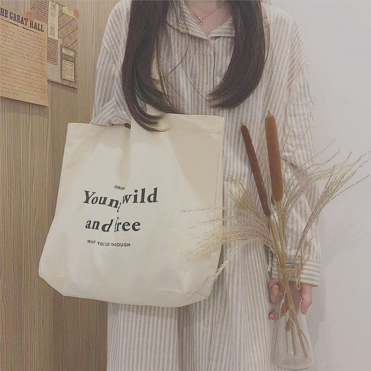 メッセージが可愛い♡トートバッグ S2763