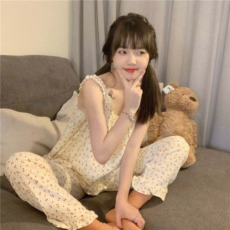 チェリーシボコットンルームウェア♡ゆるふわ可愛い S2770