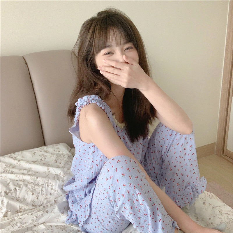 チェリーシボコットンルームウェア♡ゆるふわ可愛い S2770