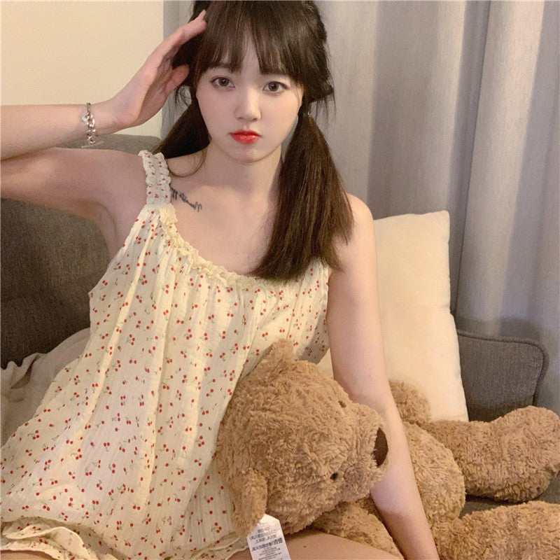 チェリーシボコットンルームウェア♡ゆるふわ可愛い S2770