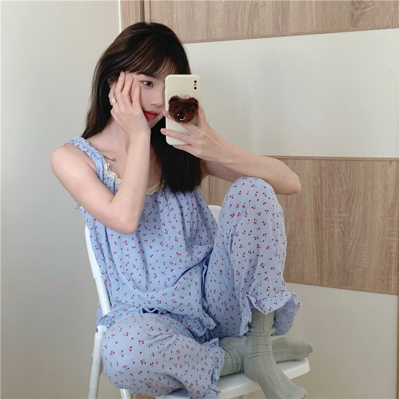 チェリーシボコットンルームウェア♡ゆるふわ可愛い S2770
