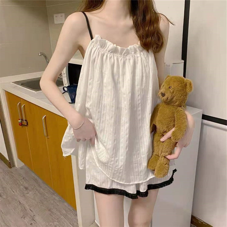 ストライプキャミナイトウェア♡大人可愛いルームスタイル S2712