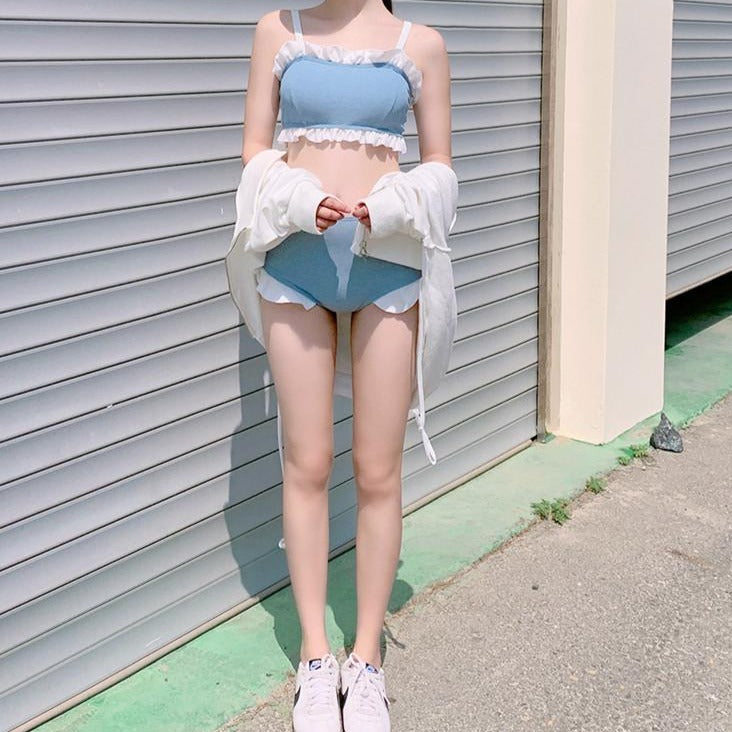 フェミニンなビスチェ水着で夏を彩ろう S2720
